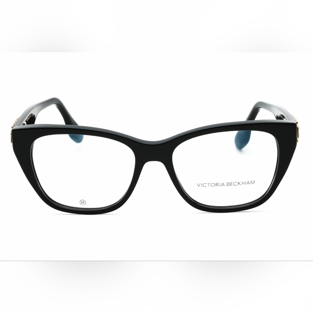 Victoria Beckham Black Rectangular Glasses
